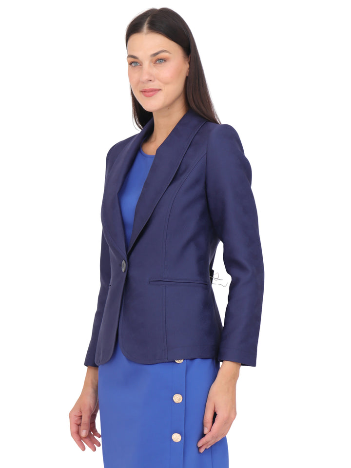 Saco Con Solapa ,Boton al frente