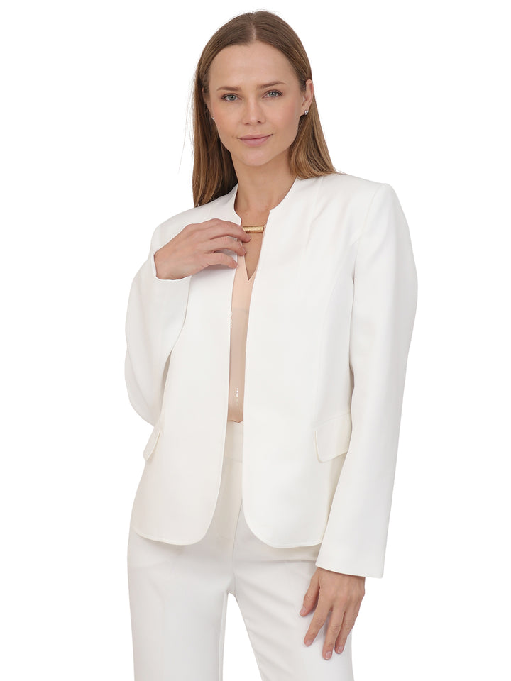 Saco Con Solapa ,Bolsas a los Costados, Liso