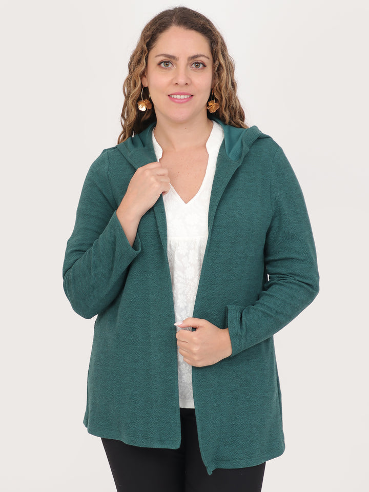 Ensamble, Manga Larga  con Capucha