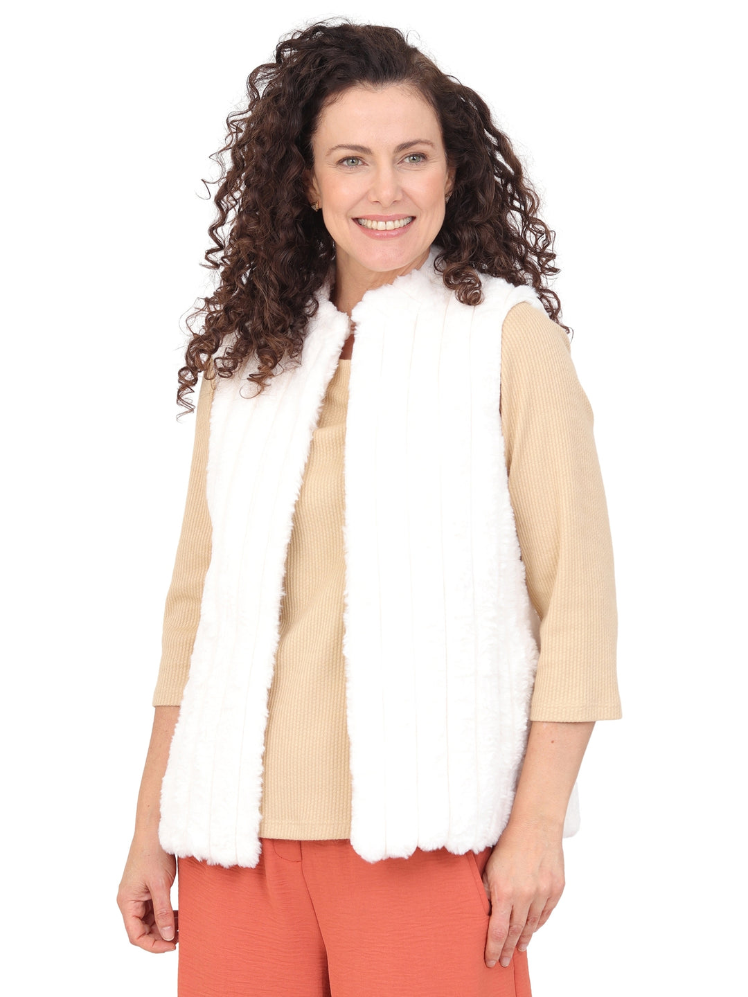 Chaleco Peluche, Liso