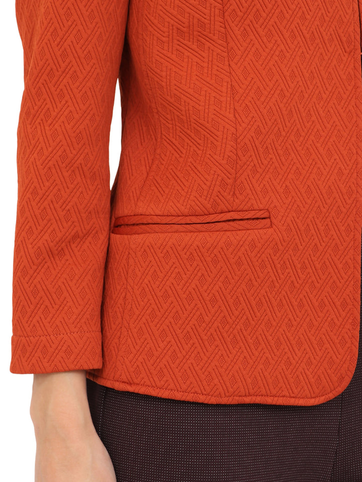 Saco Cuello Redondo ,Bolsillos al frente