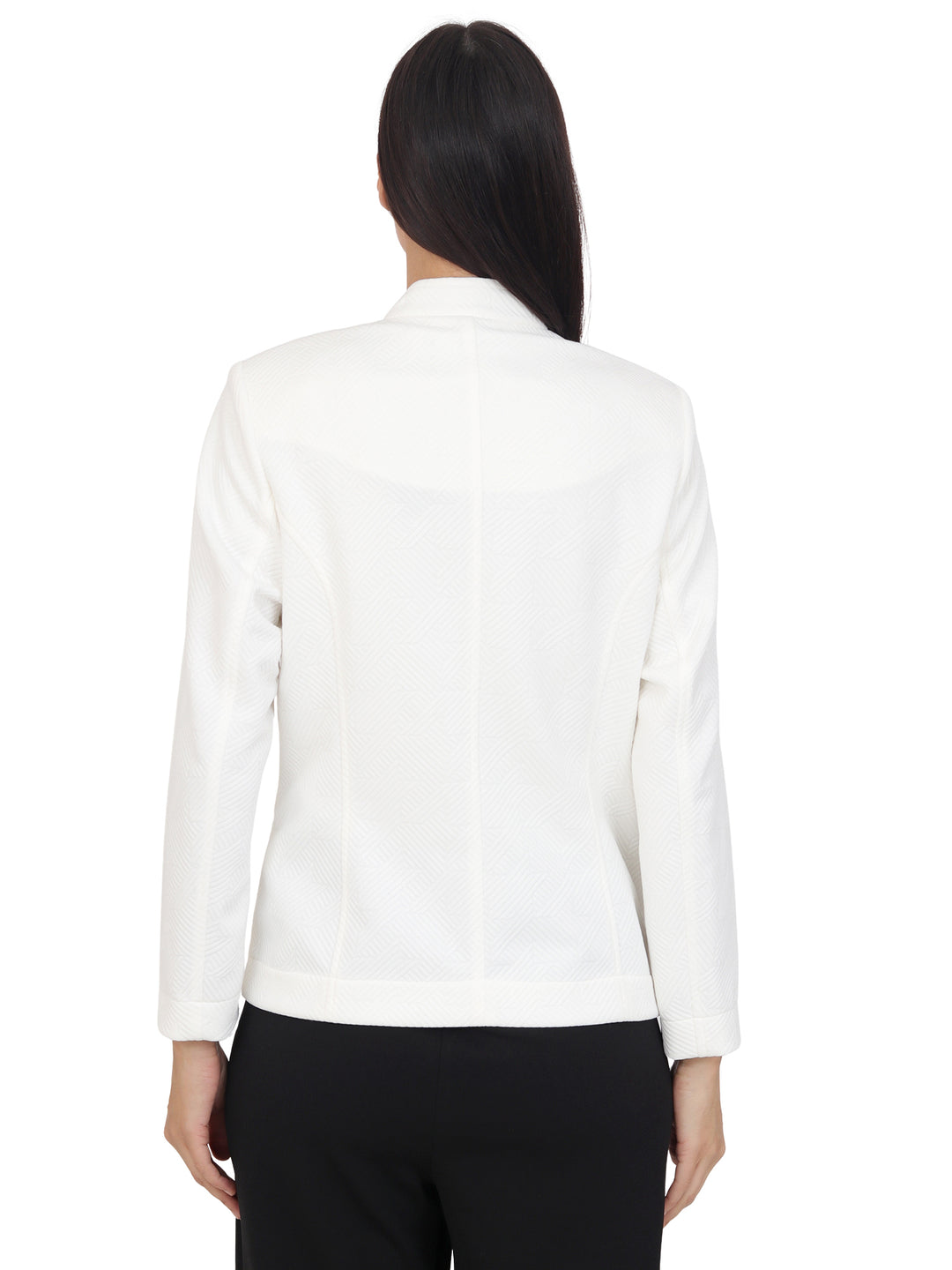 Chaqueta Cuello Redondo, Botones al Frente