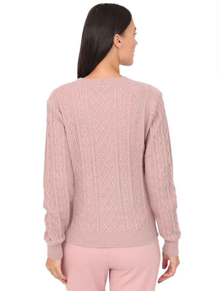 Suéter Cuello Redondo.