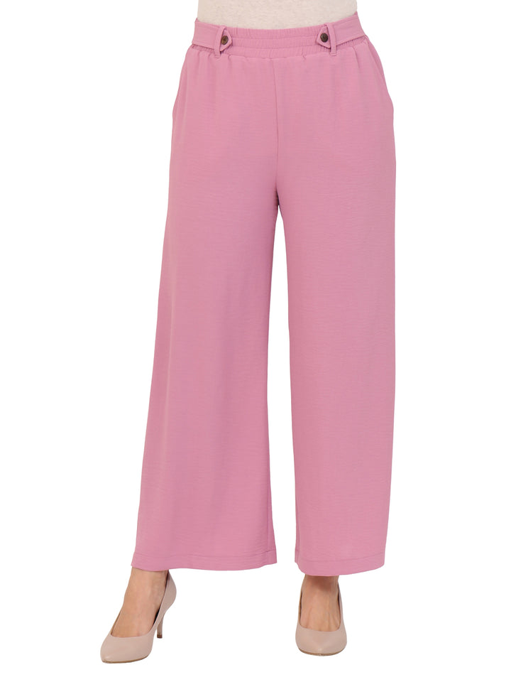 Pantalón Recto, Liso