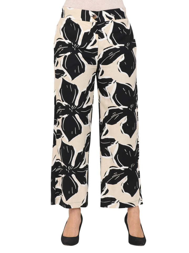 Pantalón Recto, Estampado