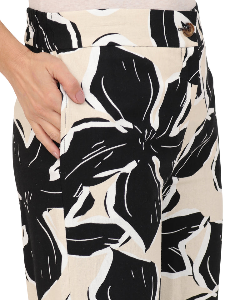 Pantalón Recto, Estampado