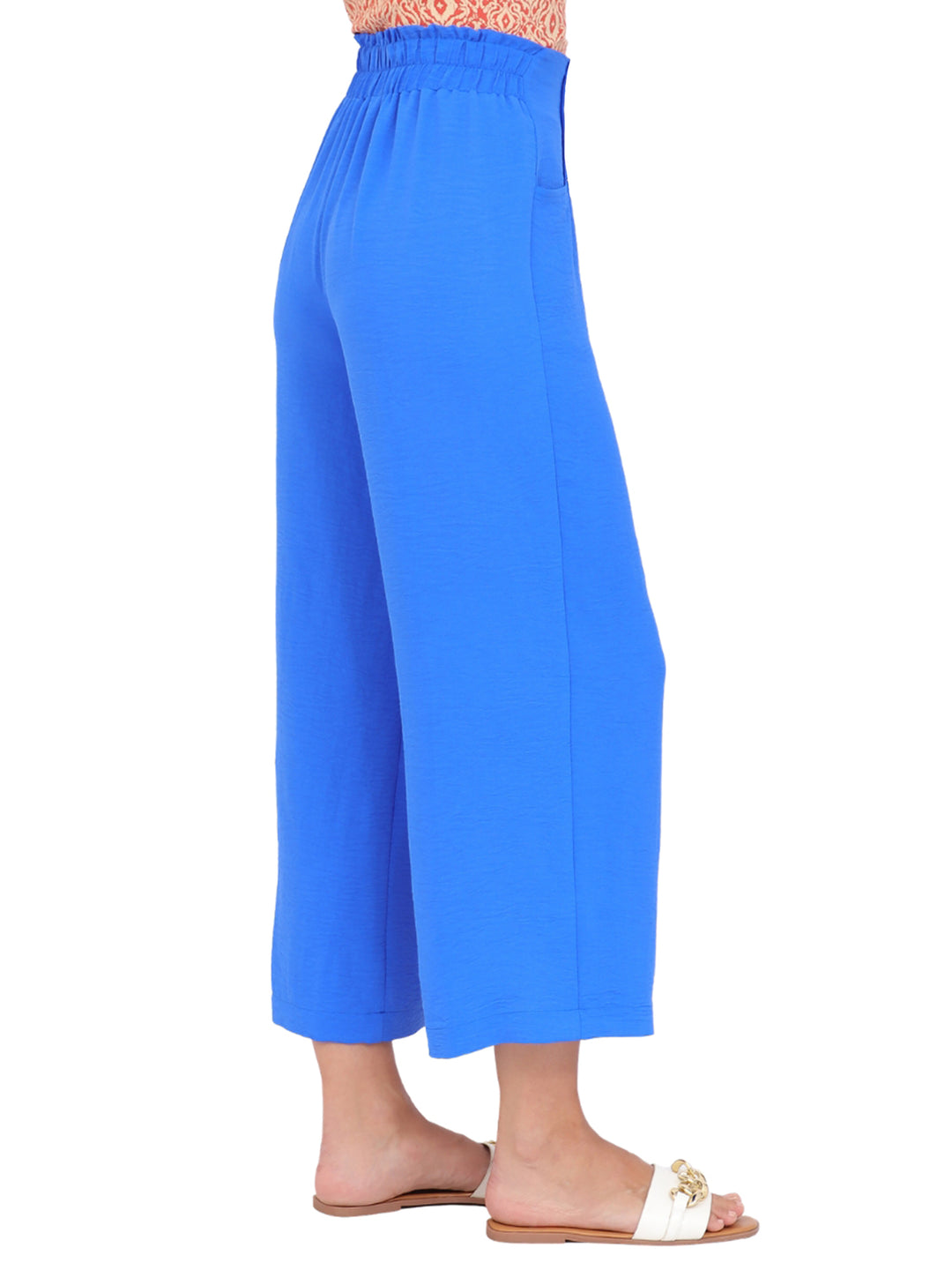 Pantalón Recto, Liso, botones al Frente