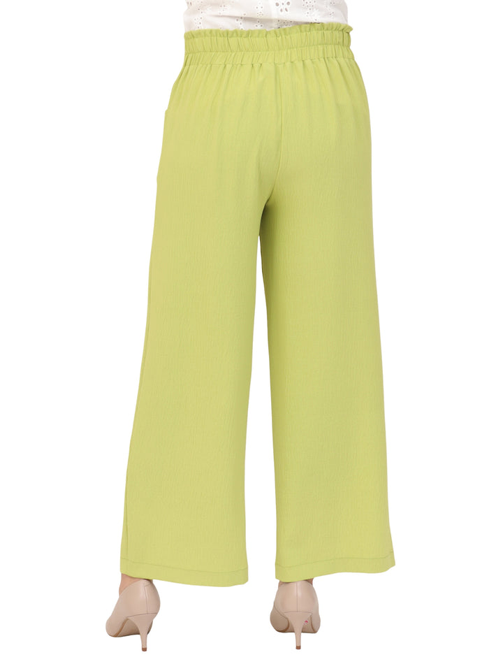 Pantalón Recto, Liso, botones al Frente