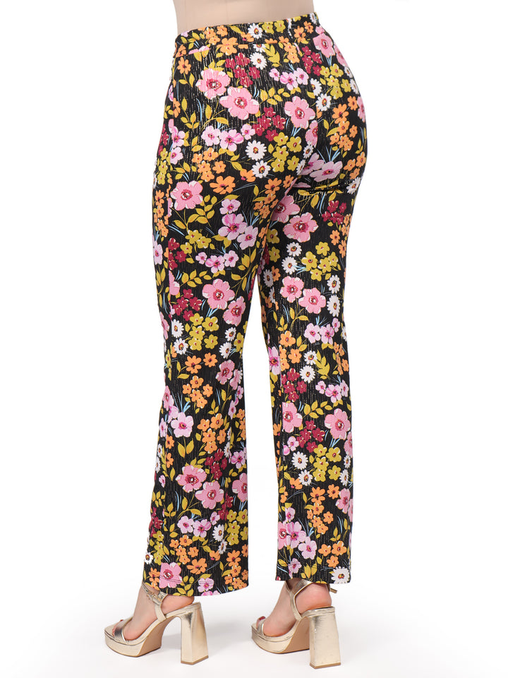 Pantalón Recto, Estampado