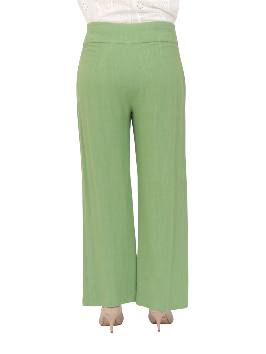 Pantalón Recto, Liso