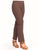 Pantalón Liso Recto, Cafe