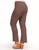 Pantalón Liso Recto, Cafe
