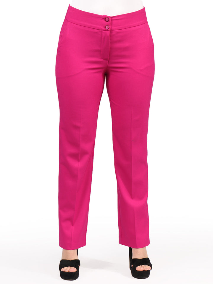 Pantalón Recto  Liso