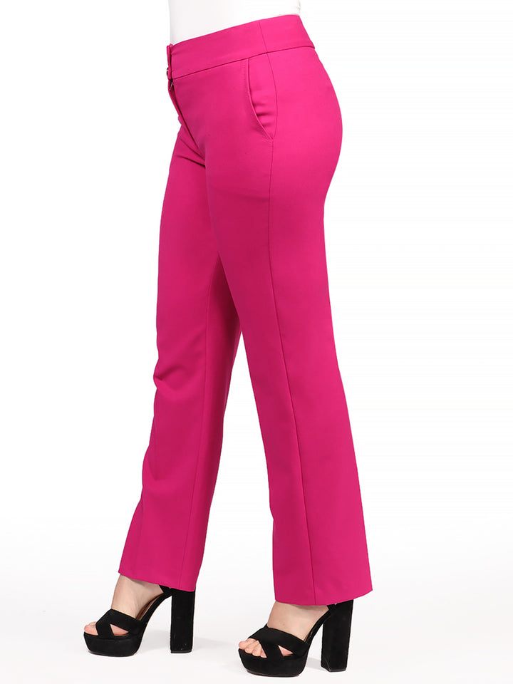 Pantalón Recto  Liso