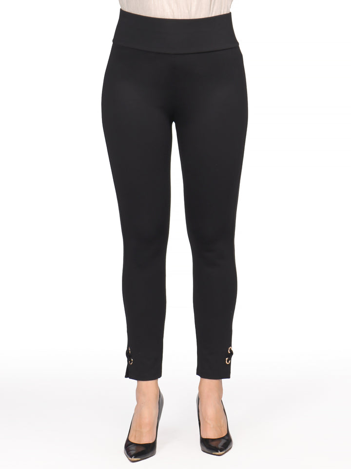 Legging Recto Liso, Con argollas en pierna