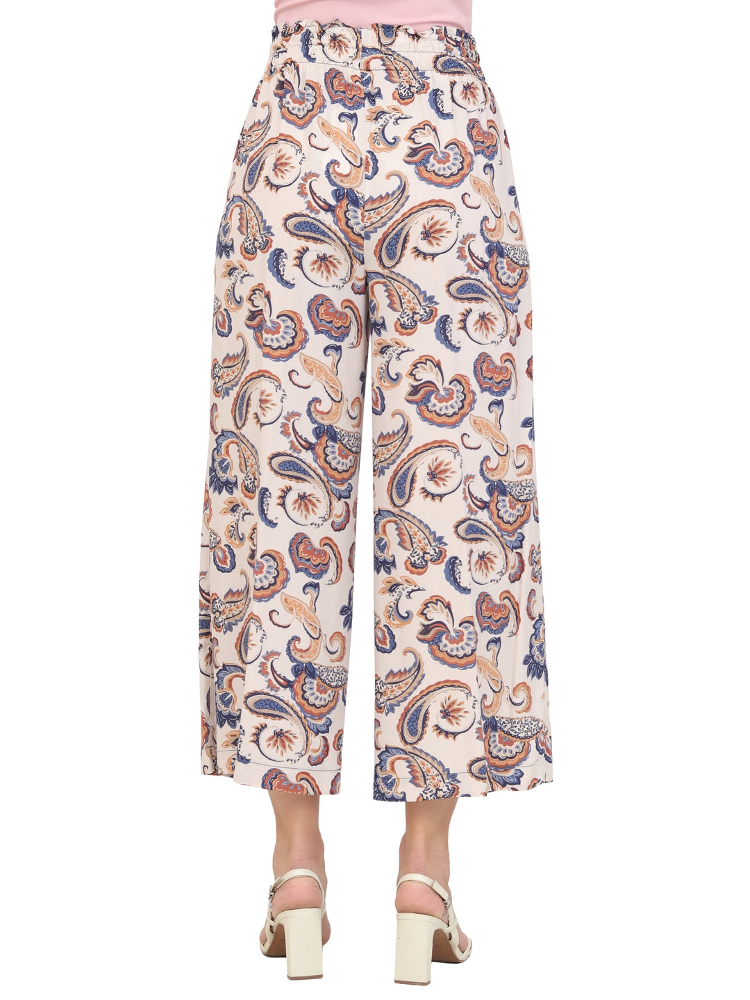 Pantalón Recto, Resorte, Estampado