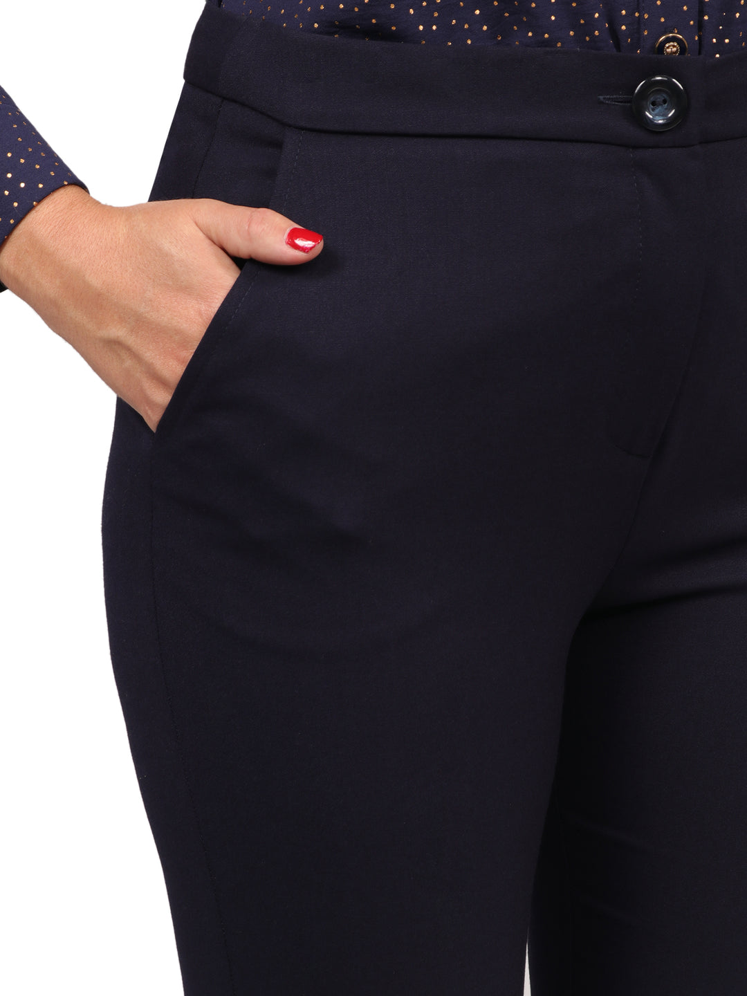 Pantálon Recto, bolsas al frente