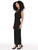 Jumpsuit, Cuello Camisero,  Cinturon, Sin Manga , Liso