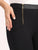 Pantalón Recto Liso, Aplicación al frente