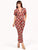 Jumpsuit Cuello en V, Amarre, Manga Olan