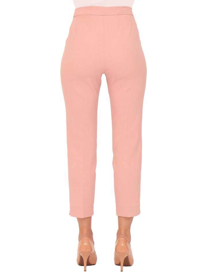 Pantalón Recto, Con Bolsas, Liso