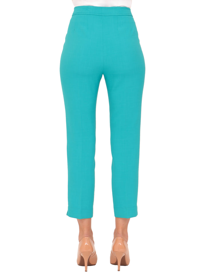 Pantalón Recto, Con Bolsas, Liso