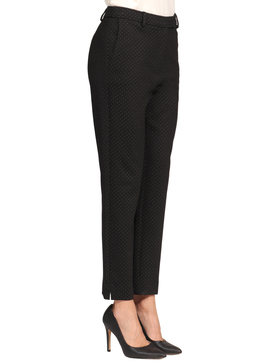 Pantalón Recto, Con Bolsas