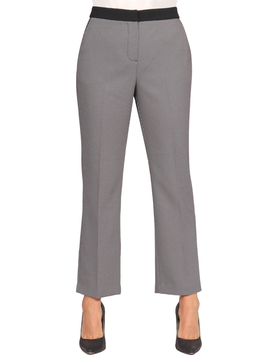 Pantalón Recto,Estampado en Lunares