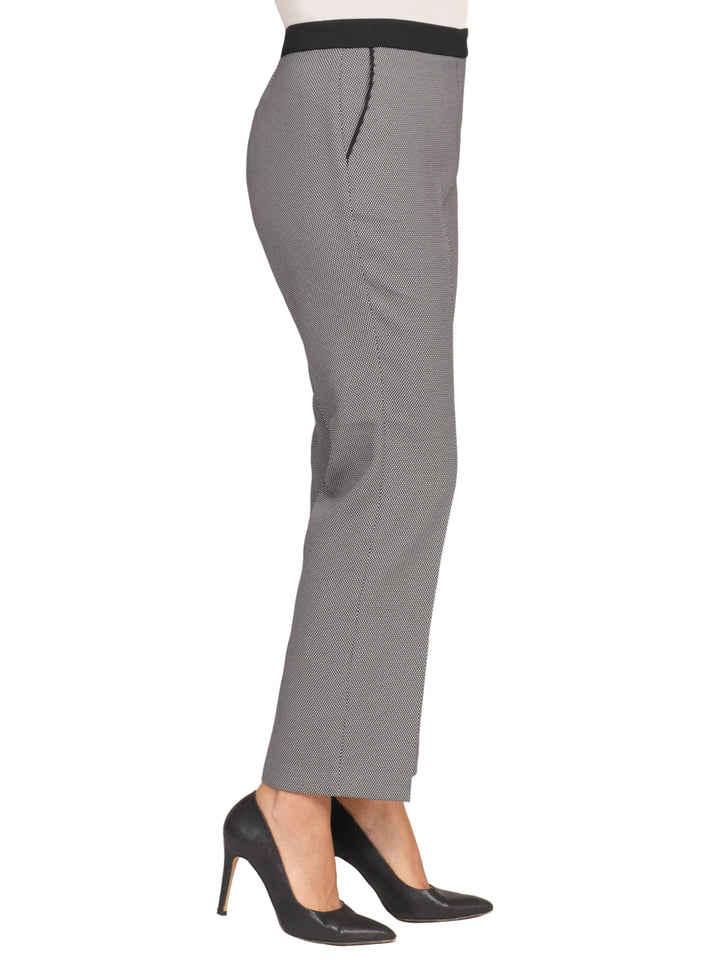 Pantalón Recto,Estampado en Lunares
