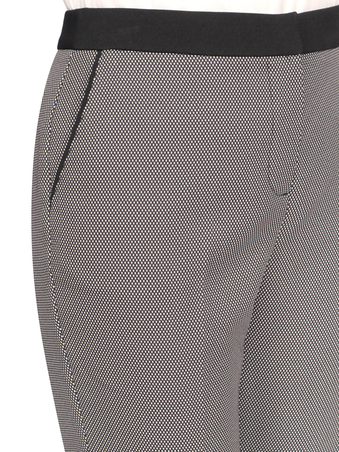 Pantalón Recto,Estampado en Lunares