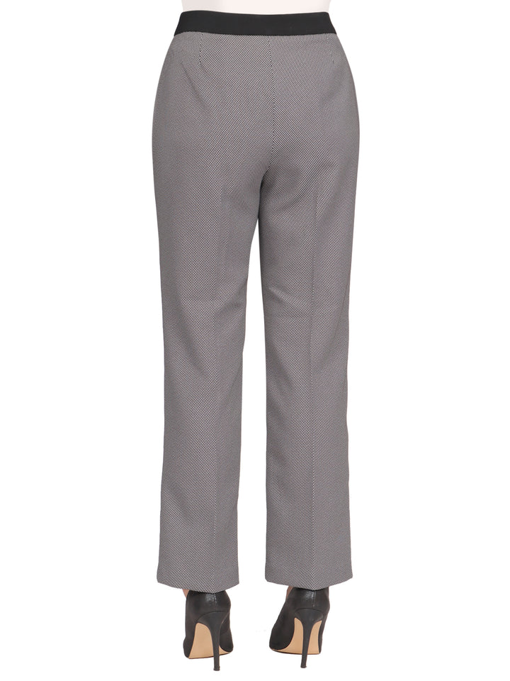 Pantalón Recto,Estampado en Lunares
