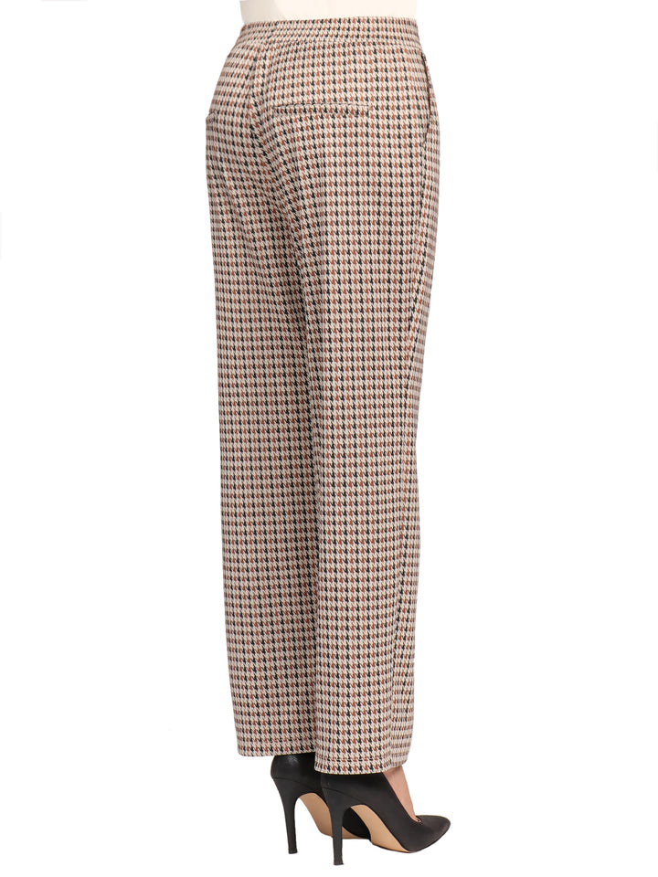 Pantalón Recto, Resorte ,Estampado