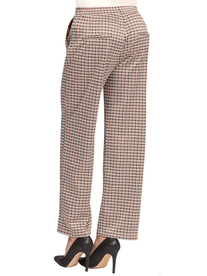 Pantalón Recto, Resorte ,Estampado