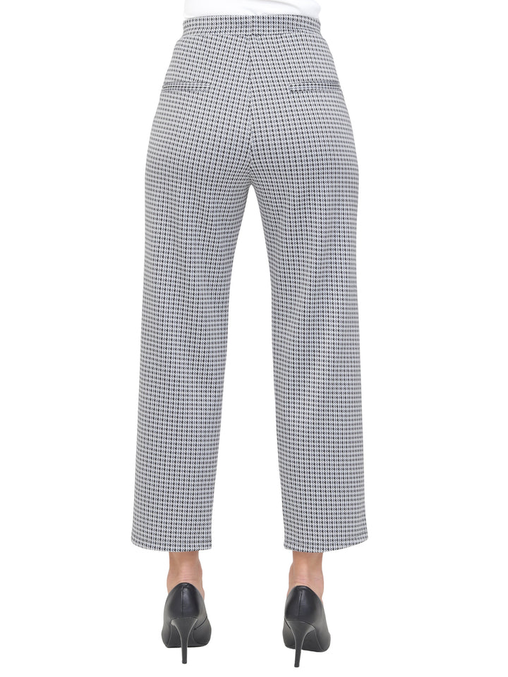 Pantalón Recto,  Resorte, Amarre al frente, Estampado