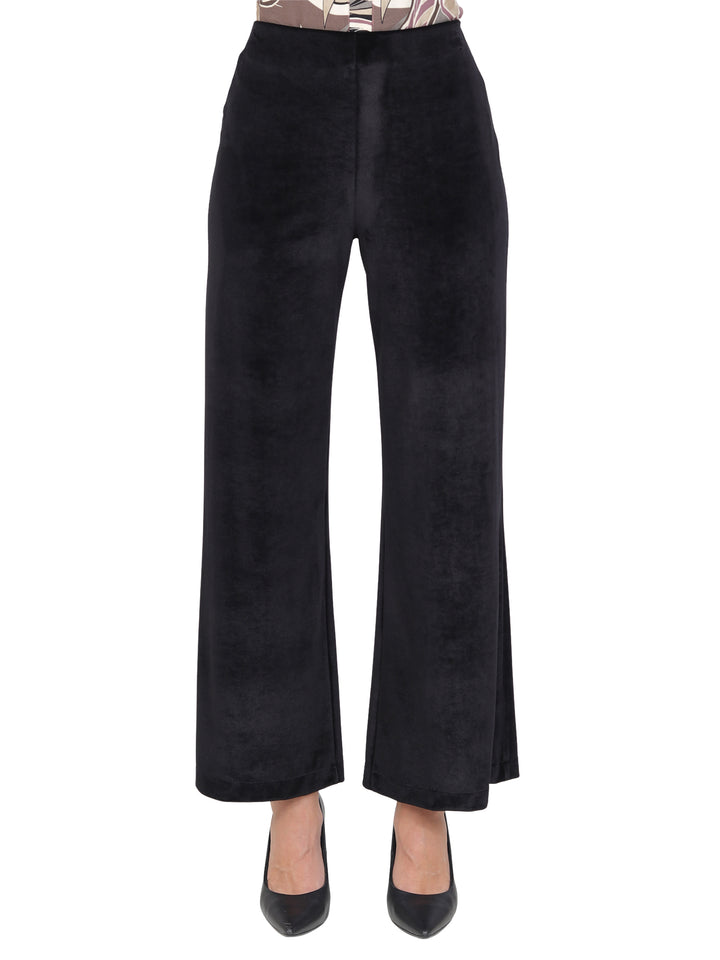 Pantalón Recto,  Liso Terciopelo