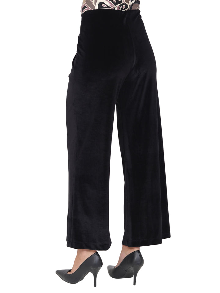 Pantalón Recto,  Liso Terciopelo