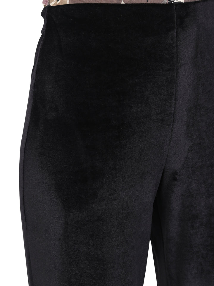 Pantalón Recto,  Liso Terciopelo