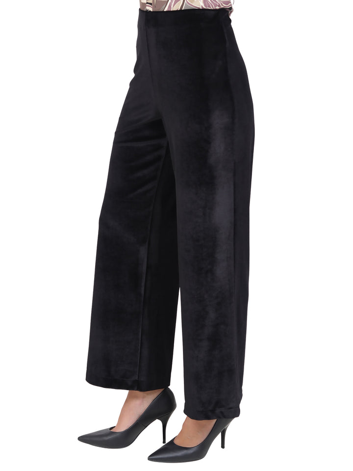 Pantalón Recto,  Liso Terciopelo