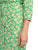 Vestido , Cuello Columpio, Manga 3/4