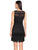Vestido , Cuello Redondo,  Sin Manga, Recto