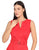 Vestido Cuello redondo, Sin Manga