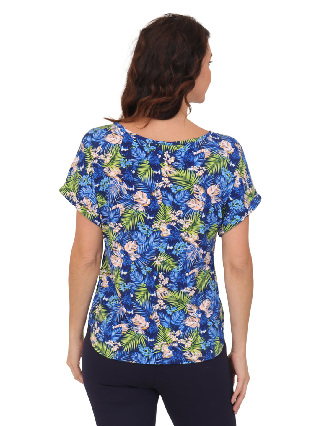 Blusa Cuello Redondo,  Sin Manga
