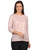 Blusa Cuello Redondo, Manga 3/4,con Amarre en el costado