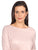 Blusa Cuello Redondo, Manga 3/4,con Amarre en el costado