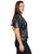 Blusa Cuello  V, Manga Corta, Con brillos