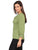 Blusa Cuello Columpio, Manga Larga,Lisa
