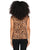 Blusa Cuello  Redondo,Sin Manga, Estampada