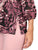Blusa Cuello Redondo, Estampada, Manga 3/4