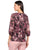 Blusa Cuello Redondo, Estampada, Manga 3/4