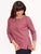 Blusa Cuello Redondo, Manga 3/4, Botones en un costado